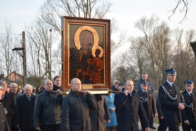 Powitanie ikony MB Częstochowskiej w Brochowie