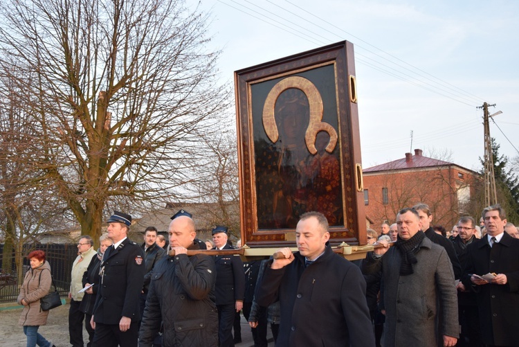 Powitanie ikony MB Częstochowskiej w Brochowie