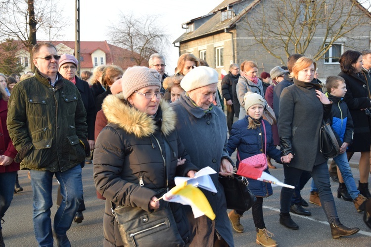 Powitanie ikony MB Częstochowskiej w Brochowie