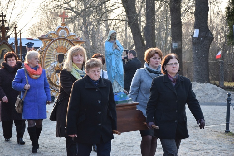 Powitanie ikony MB Częstochowskiej w Brochowie