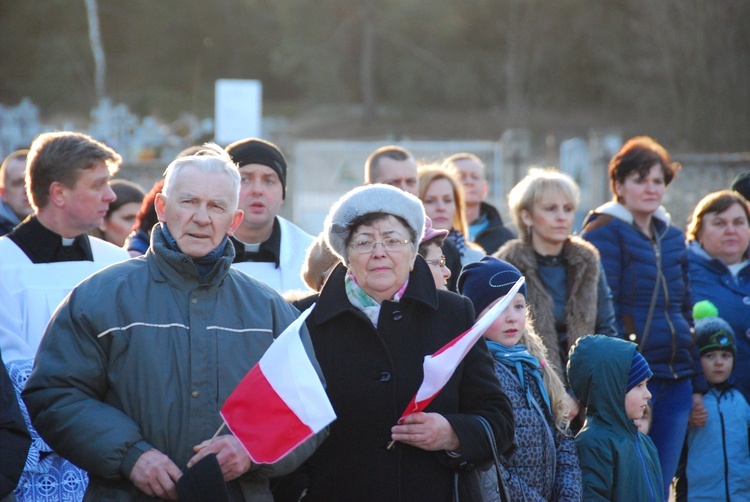 Powitanie ikony MB Czestochowskiej w Kamionie Sochaczewskim