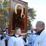 Powitanie ikony MB Czestochowskiej w Kamionie Sochaczewskim