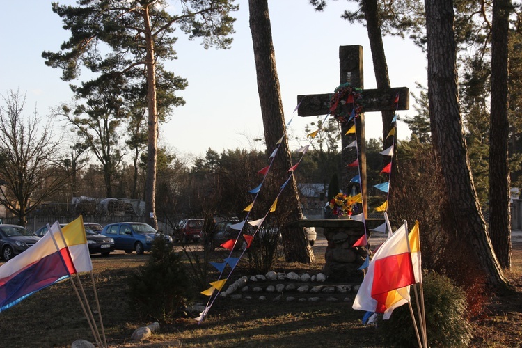 Powitanie ikony MB Czestochowskiej w Kamionie Sochaczewskim