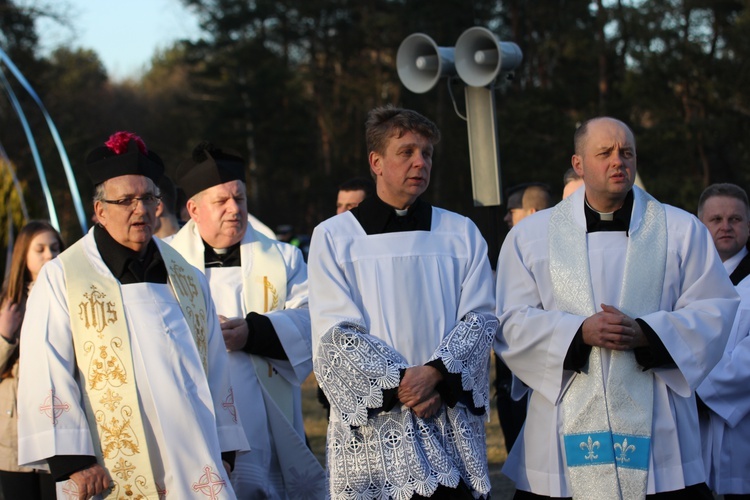 Powitanie ikony MB Czestochowskiej w Kamionie Sochaczewskim