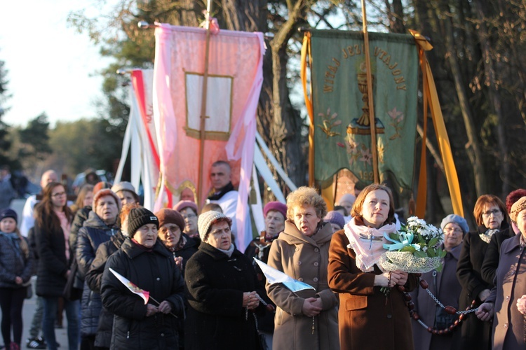 Powitanie ikony MB Czestochowskiej w Kamionie Sochaczewskim