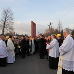 Powitanie ikony MB Częstochowskiej w Młodzieszynie