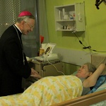 Odwiedziny abp. Marka Jędraszewskiego w Hospicjum św. Łazarza