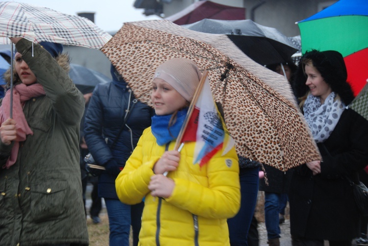 Powitanie ikony MB Częstochowskiej w Kątach