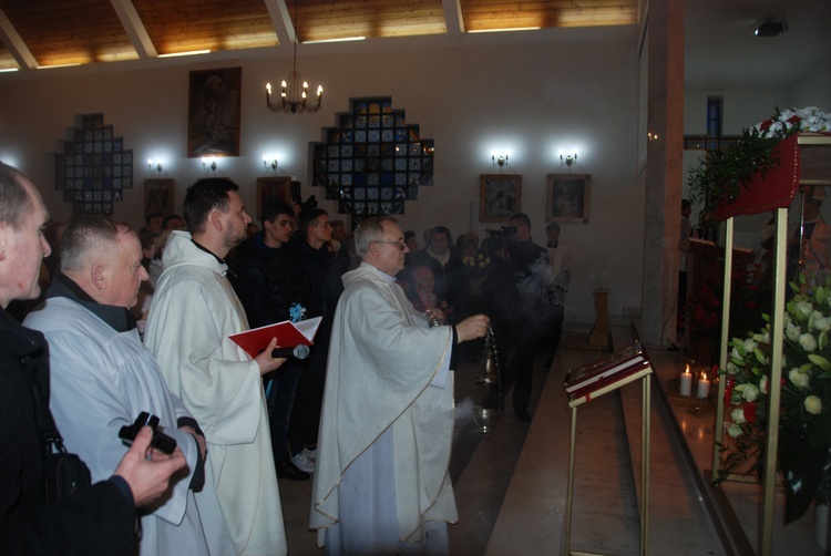 Powitanie ikony MB Częstochowskiej w Kątach