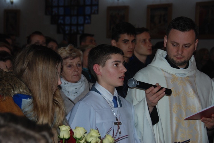 Powitanie ikony MB Częstochowskiej w Kątach