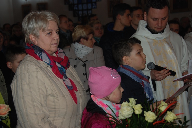 Powitanie ikony MB Częstochowskiej w Kątach