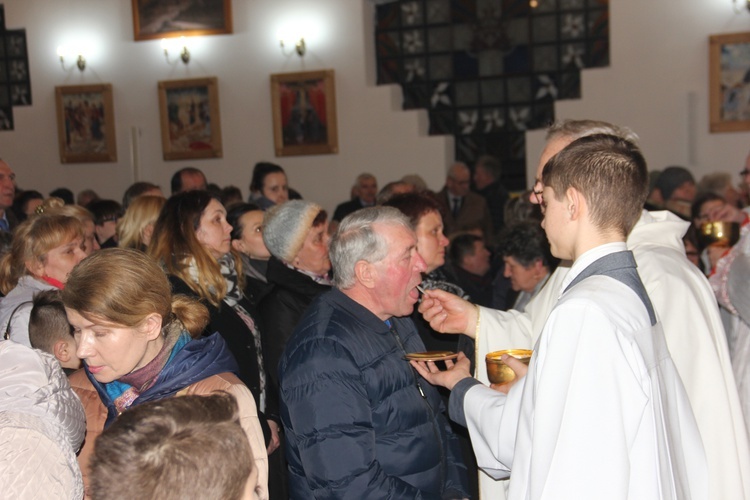 Powitanie ikony MB Częstochowskiej w Kątach