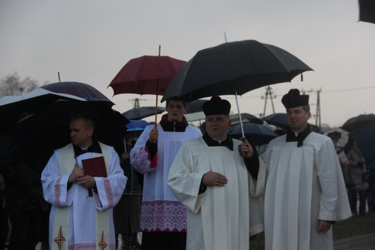 Powitanie ikony MB Częstochowskiej w parafii św. Brata Alberta w Sochaczewie