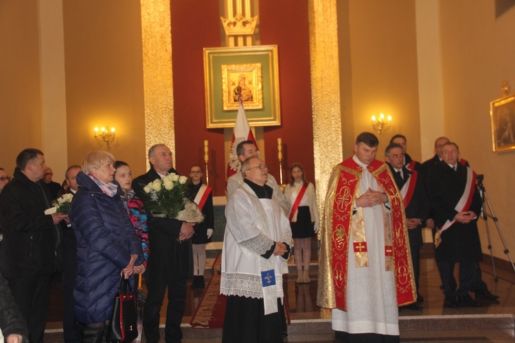 Powitanie ikony MB Częstochowskiej w parafii św. Brata Alberta w Sochaczewie