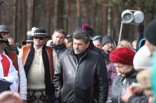 Droga Krzyżowa w intencji trzeźwości w byłym KL Birkenau 2017