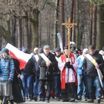 Droga Krzyżowa w intencji trzeźwości w byłym KL Birkenau 2017