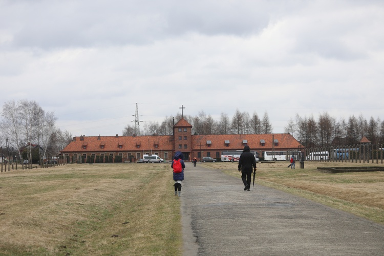 Droga Krzyżowa w intencji trzeźwości w byłym KL Birkenau 2017