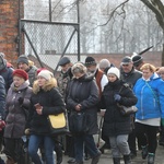 Droga Krzyżowa w intencji trzeźwości w byłym KL Birkenau 2017