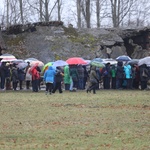 Droga Krzyżowa w intencji trzeźwości w byłym KL Birkenau 2017