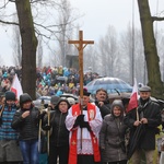 Droga Krzyżowa w intencji trzeźwości w byłym KL Birkenau 2017