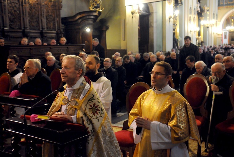 Pokutna pielgrzymka kapłanów archidiecezji krakowskiej do Kalwarii Zebrzydowskiej