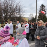 Powitanie ikony MB Częstochowskiej w parafii św. Józefa Robotnika w Sochaczewie