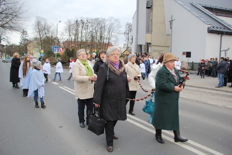 Powitanie ikony MB Częstochowskiej w parafii św. Józefa Robotnika w Sochaczewie