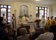 Msza św. odbyła się w hospicyjnej kaplicy 