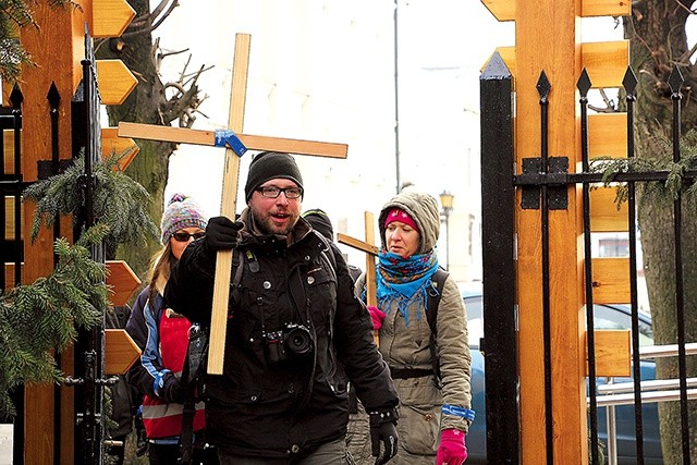 Jakub Wasilewski u celu zeszłorocznej EDK wokół Sochaczewa.