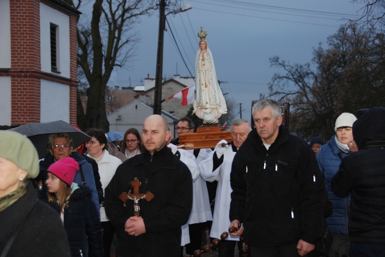 Powitanie ikony MB Częstochowskiej w parafii pw. Narodzenia NMP w Sochaczewie