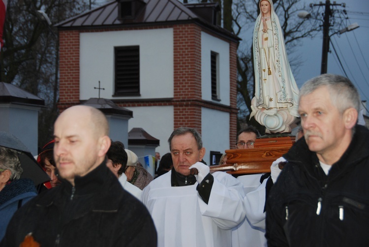 Powitanie ikony MB Częstochowskiej w parafii pw. Narodzenia NMP w Sochaczewie