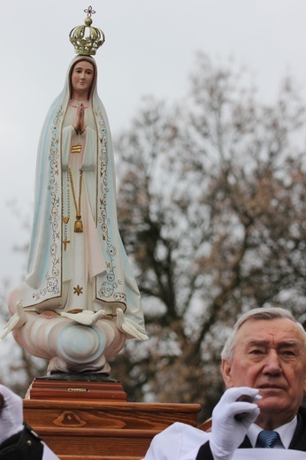 Powitanie ikony MB Częstochowskiej w parafii pw. Narodzenia NMP w Sochaczewie