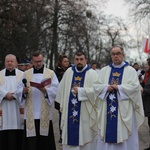 Powitanie ikony MB Częstochowskiej w parafii pw. Narodzenia NMP w Sochaczewie