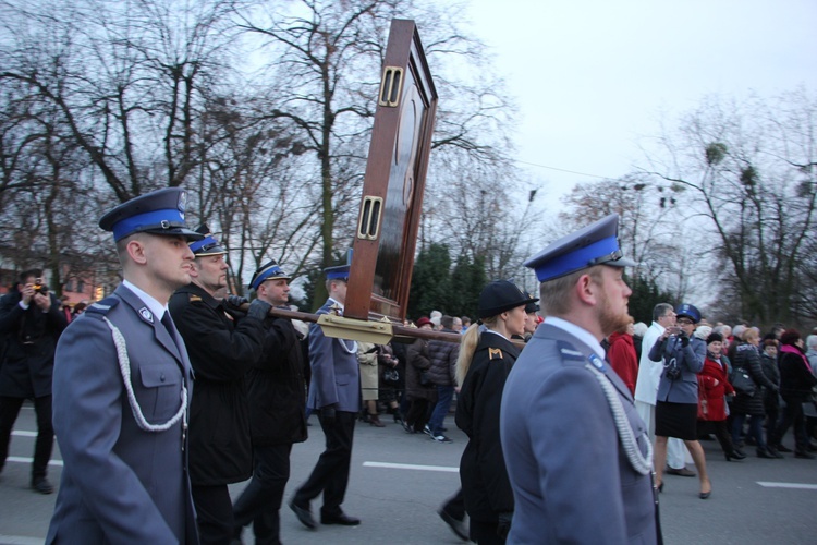 Powitanie ikony MB Częstochowskiej w parafii pw. św. Wawrzyńca w Sochaczewie