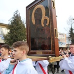 Powitanie ikony MB Częstochowskiej w parafii pw. św. Wawrzyńca w Sochaczewie