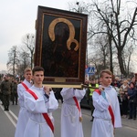 Powitanie ikony MB Częstochowskiej w parafii pw. św. Wawrzyńca w Sochaczewie