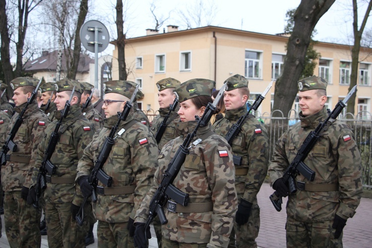 Powitanie ikony MB Częstochowskiej w parafii pw. św. Wawrzyńca w Sochaczewie