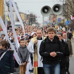 Powitanie ikony MB Częstochowskiej w parafii pw. św. Wawrzyńca w Sochaczewie