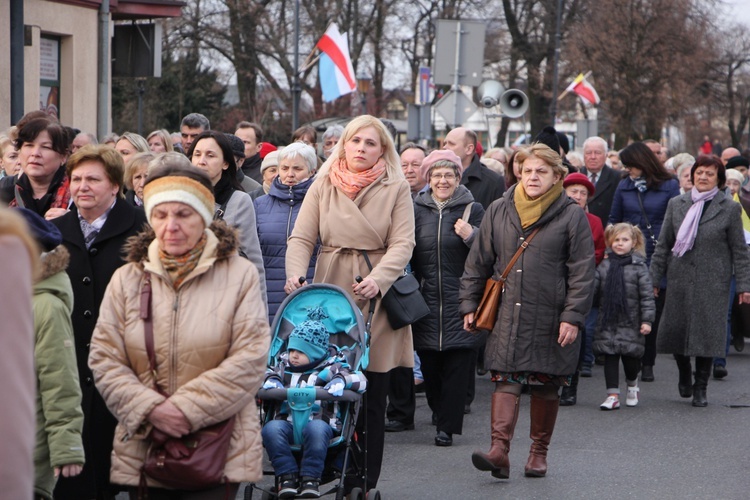 Powitanie ikony MB Częstochowskiej w parafii pw. św. Wawrzyńca w Sochaczewie