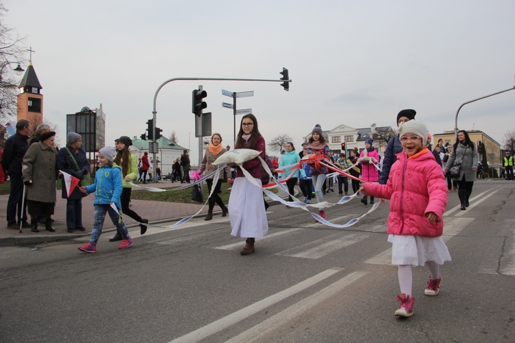 Powitanie ikony MB Częstochowskiej w parafii pw. św. Wawrzyńca w Sochaczewie