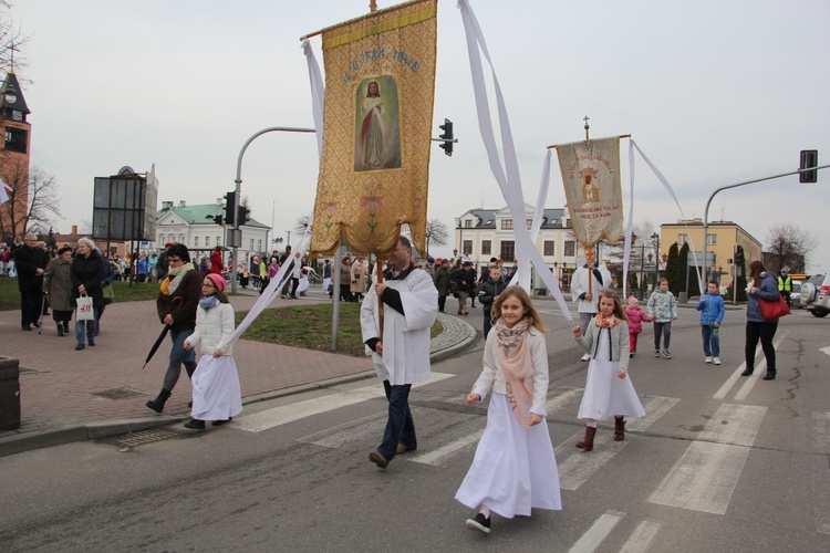 Powitanie ikony MB Częstochowskiej w parafii pw. św. Wawrzyńca w Sochaczewie