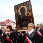 Powitanie ikony MB Częstochowskiej w Brzozowie