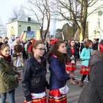 Powitanie ikony MB Częstochowskiej w Brzozowie