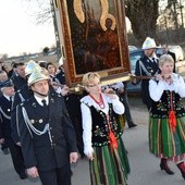 Powitanie ikony MB Częstochowskiej w Zycku