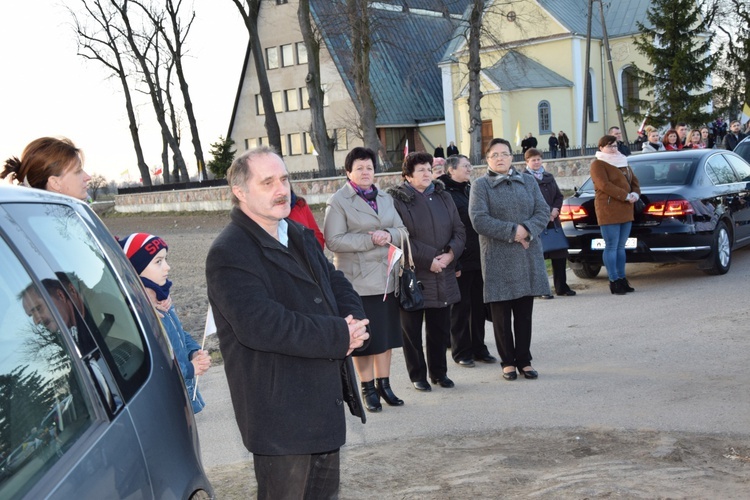 Powitanie ikony MB Częstochowskiej w Zycku