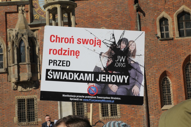 Ogólnopolska manifestacja przeciw szkodliwej ideologii Świadków Jehowy