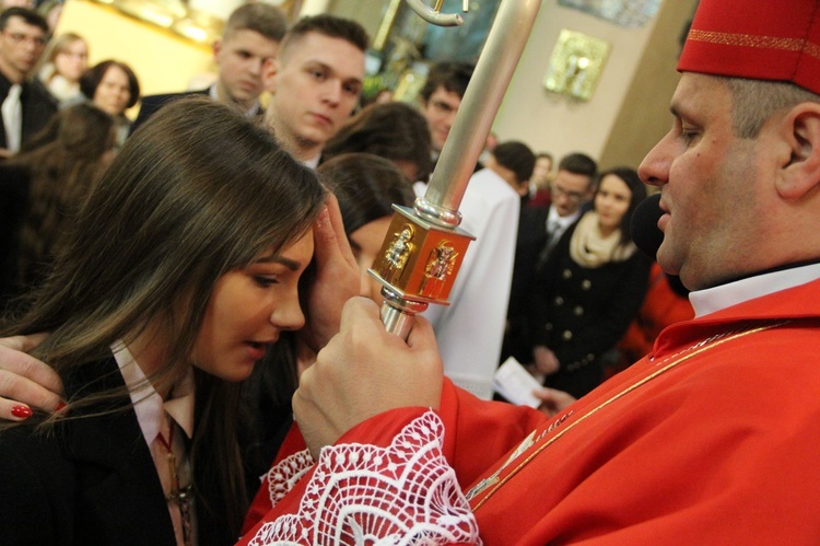 Bierzmowanie w Porąbce Uszewskiej