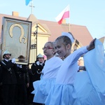 Powitanie ikony MB Częstochowskiej w Pacynie