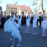 Powitanie ikony MB Częstochowskiej w Pacynie