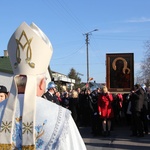 Powitanie ikony MB Częstochowskiej w Pacynie